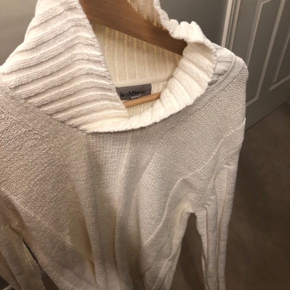 BNWOT Le Chateau men’s Shawl sweater in Sz L!! - Picture 4 of 8